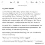 Brené Brown Instagram - A final update on the podcast pause. I appreciate this community and everyone’s willingness to wade through the tough conversations.