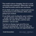 Brené Brown Instagram - This was such a critically important podcast conversation with organizational psychologist and friend @scott.sonenshein that we released it on both “Dare to Lead” and “Unlocking Us” this week. Our team gathered in person this week for the first time in two years. There was anxiety, grief, joy, awe, connection, curiosity, exhaustion, and exhilaration. Over the past two years, we’ve done amazing work together, we’ve struggled mightily, babies were born, we buried people we love—life has changed us. It’s clear that we’re all new. Even those of us who have been around for over a decade. For our team, this is a reset, a reevaluation, and a rising. I can’t tell you how much this conversation helped frame this very unique moment in time.
