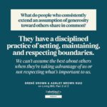 Brené Brown Instagram - I’m so grateful that we’re signing off with Living BIG. It’s a topic near and dear to my heart. Thank you to my sisters, to the best damn podcast team in the world, and to all of you. You can continue to find all of our podcasts on Spotify. Stay awkward, brave, and kind. ❤️ Listen at the link in bio.
