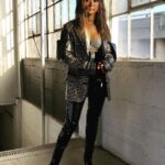 Brenda Song Instagram - This time last year... who did I think I was?!? Wearing makeup, tight pants AND heels?!? Whoa. I’m tired just thinking about it.