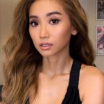 Brenda Song Instagram - A little BTS from yesterday’s @composuremag shoot! 📸: @ryanwestphoto •styling by: @ririrabbit • make up by: @archangelachelsea hair styled by: @lucy_gedjeyan •my cut and color by: @annaleefiorino