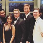 Brenda Song Instagram - Look how fancy we all look!!! Haha new episode of @puregeniuscbs is on tonight at 10/9c!!! Woo!!