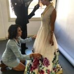Brenda Song Instagram - #bts from today's shoot with @regardmag loooove this dress! 📸 @dimitryl 👗@styledbyambika asst. @anushgracestyle 💇🏻💄@missvalnoble