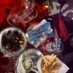 Brenna D'Amico Instagram - Fries and olives? Superior combo. New York City, N.Y.