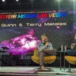 Brian Quinn Instagram - Here we find @terrymatalas and me talking nonsense and having fun on stage in Vegas. Terry and I met and became great pals very early on in our respective careers. It’s been a joy watching him knock everything he does out of the park and watching the world take notice of his skills and creativity. If you haven’t watched 12 Monkeys, do yourself the favor. If you haven’t watched Picard S3 yet, I don’t know what to tell you. It’s perfect. Terry has also been nice enough to include me in his projects. You might not know about the Dale-Verse yet, but you will. Thanks to #STLV for giving us a chance to hang in Vegas together and have so much fun. Live long and prosper.