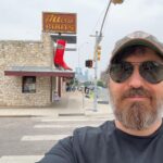 Brian Quinn Instagram - While I’m in Austin, TX I stopped by Allen Boots where we shot part of our Texas episode. Then I made a local friend who is a really hottie. Off to Milking Studs for my shift! Allen's Boots