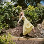 Brie Larson Instagram - Sometimes you gotta change your fantasy and dance in the backyard.