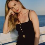 Brie Larson Instagram - This loving stare was, in fact, at the lobster roll in the distance.