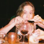 Brie Larson Instagram – Always have a minimum of three beverages on you (especially when the food looks like this)