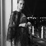 Brie Larson Instagram - a perfect dress for the Women in Motion Dinner 🖤 📸 @virgile.guinard & @ninapark