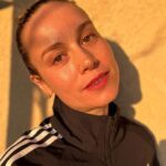 Brie Larson Instagram - golden hour glow