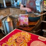 Brie Larson Instagram - weekends are for @DollyParton brownies