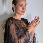 Brie Larson Instagram - a perfect dress for the Women in Motion Dinner 🖤 📸 @virgile.guinard & @ninapark