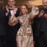 Brie Larson Instagram - Linking hands with my fellow Jurors—creatives I deeply admire with backgrounds and heritages different from mine was moving beyond words. I cannot wait to discuss the films from this festival with them. Thank you, @FestivaldeCannes. And congrats to all who have films playing at this festival.