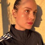 Brie Larson Instagram - golden hour glow