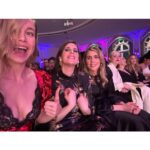 Brie Larson Instagram - @rodarte has my heart ❤️🖤 Honored to present @kateandlauramulleavy the award for Designers of the Year at the #FLAs Glam: @samanthamcmillen_stylist @brycescarlett @yukari.makeup @melanie.bauer.style
