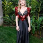 Brie Larson Instagram - @rodarte has my heart ❤️🖤 Honored to present @kateandlauramulleavy the award for Designers of the Year at the #FLAs Glam: @samanthamcmillen_stylist @brycescarlett @yukari.makeup @melanie.bauer.style