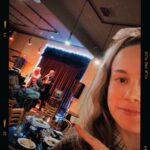 Brie Larson Instagram - It’s rude to point, but pizza and a performance needed to be pointed out! 🍕🎤
