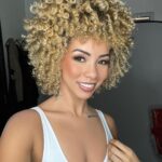 Brittany Renner Instagram - 2024 vs 2020 👑 I never thought I would have a before and after picture like this. I always felt like my hair was outdated and ugly, which is why I stayed with a fat wig and sew-ins. People often say, “I’ll be beautiful *WHEN* I do this or *WHEN* my hair gets to a certain length.” It’s quite fascinating because you think you love yourself until it’s time to actually be yourself. You’re already beautiful…AS YOU ARE…right now. So act like it. To credit the incredibly talented women for assisting me along my hair journey: @gabbys.way for my round shape ✂️ @rosicurls for my hair color 👱🏽‍♀️ @k18hair products used for my blonde transformation 🔮 @bydianacordoba for my makeup 💄 I am so very thankful for these ladies who have been brave enough to follow their passion because that very passion absolutely makes a difference in the lives of those (like myself) who are finding their way ❤️‍🔥 Lastly, I am proud of myself for never giving up on me/my hair. It all correlates 💫