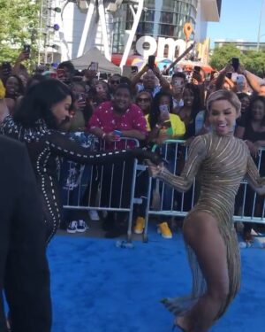 Brittany Renner Instagram - Just 3 women winning 💫 You both looked incredible @thebsimone2 and @asiandabrat!!! Thank you for capturing this moment @alexjairus 💙 pretty sure this is what it’s all about! UNITY