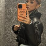 Brittany Renner Instagram - Out exploring and romanticizing every present moment more. My theme for 2024: “WHY NOT!?” Everyone and their endless excuses truly exhausts me! Too many whys, not enough why nots. It doesn’t need to “make sense” in your head if it makes sense in your heart ❤️‍🔥 Everything put on your heart is for a reason❗️ 📍 @deluxefundining Purse: @gbwhom Earrings: @lacebytanaya Deluxe Fun Dining