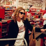 Brittany Snow Instagram - Sunday errands in your 30s mean spending too long at Target, buying socks in bulk, debating about a shower mat you’ll forget in the car & wondering why the whole time you’re so tired. 🎯 Raging with my bud @selashiloni.