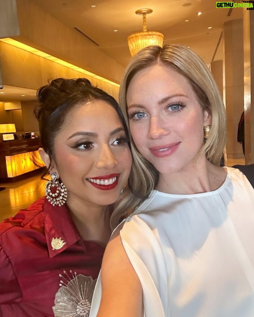 Brittany Snow Instagram - @redwhiteandbluefilm at @theacademy nominee luncheon. I could not be more proud of this film 🇺🇸 ALL THANKS to the brilliant @nazrin.choudhury // @captaingajic & more women making films please! (You can rent @redwhiteandbluefilm in bio)