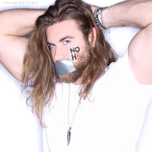 Brock O'Hurn Instagram - I am thankful to have the opportunity to not only work with such an incredible organization but also one that I believe in and support. Check them out @noh8campaign