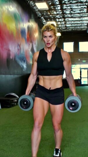 Brooke Ence Instagram - Hey Guys! Have fun with this one!! 🎃

Start your timer, and get after it. Your score is your total time it takes to finish. If you give it a try, please let me know your score in the comments.😘

10 DB Lunges (50/35lb)
10 DB Snatch Right
10 DB Lunges
10 DB Snatch Left
30 Burpees
10 DB Lunges (50/35lb)
10 DB Snatch Right
10 DB Lunges
10 DB Snatch Left
20 Burpees
10 DB Lunges (50/35lb)
10 DB Snatch Right
10 DB Lunges
10 DB Snatch Left
10 Burpees