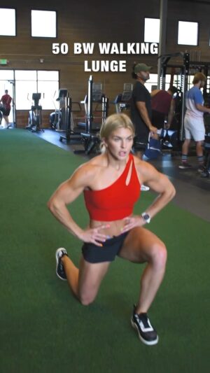 Brooke Ence Instagram - Ready to crush a chipper workout? Sometimes it’s nice to do a workout that doesn’t have anything that’s really technical. We’re talking all bodyweight exercises. So push hard and see what you’re really capable of.

Tip of the day: Stay aware. Don’t go dark and just kill yourself in the workout. When you stay aware you can pay attention to where things get tough - at what rep did you need to take a break? Or at what rep did you get burnt out on a strict movement? So let’s do this.

For Time:
75 Air Squats
10 Burpees
60 Sit Ups
10 Burpees
50 Bodyweight Walking Lunges
10 Burpees
40 Push Ups
10 Burpees
30 Chest to Bar Pull Ups

If you’re into workouts like this one, join the Naked Training App and get daily workouts right on your phone. Enrollment for the Naked Training Fall Challenge is open now, so why not challenge yourself for 8 weeks, have an awesome transformation, and win some prizes? Link in bio for more info.