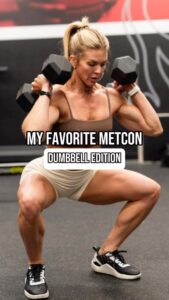Brooke Ence Instagram - Got a pair of dumbbells? Then you’re all set for a dumbbell-only metcon workout! The workout: 21-15-9 DB Deadlifts DB Power Cleans DB Thrusters Here’s the game plan: Start with 21 reps each of DB Deadlifts, DB Power Cleans, and DB Thrusters. Then, move down to 15 reps of each, and finally 9. Three intense rounds to push your limits! Daily metcons like these are found across all our programs, from functional to dumbbell only! And with the Naked Training app, you get: 💪 Tailored workouts to meet your goals 🥗 Nutrition advice to maximize your training results 🙌 A supportive community to keep you motivated 📈 Exclusive access to members-only content and a simple way to track your progress Just tap the link in bio and kick-start your journey for just $1! #crossfit #crossfitgirls #crossfitwomen #metcon