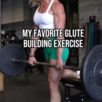 Brooke Ence Instagram - My favorite 🍑 exercise: Barbell Bulgarian Deadlifts! If you haven’t tried these before, go light! They are surprisingly hard. Try these tips for dialing in your form: 1️⃣ Position your foot: The back foot should be elevated on a bench or box, with your front foot in the center of the barbell. 2️⃣ Get your shin vertical like a normal deadlift and hip slightly above parallel. 3️⃣ Squeeze your shoulder blades down and back 4️⃣ Keep the bar close to your body and stand to full extension This is just one of the many we use inside my @nakedprogram. I even have a glute building 4-week program called PEACHES you can join right now for just $1. Click the link in the bio and get bigger glutes with me! #itmakesence #nakedtrainingprogram #trainnaked #crossfitwomen #crossfitworkouts #functionaltraining