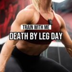 Brooke Ence Instagram - Heads will roll after this leg day! Day 2 of the Summer Show Down challenge and it’s electric ⚡️people. You can watch this full workout over on my YouTube right now! Click the link my my bio. The workout: 1. Snatch Grip Deadlift 4x10/8/6/4 - 35/40/45/50 - 6020 Tempo 2:30 Rest 2a. Front Squat 3x6 around 70% of max front squat 2b. Forward Lunge 3x12 each 2c. Cyclist Squat 3×25 2:30 Rest 3a. GHR or Nordic Curls 2×10 3b. TKE 2x12 ea 3c. SL Calf Raise 2×12 ea 90 sec Rest Try this workout, save it, and comment what kind of workout you want to see next! Or just ask me what shoes these are 🤷‍♀️