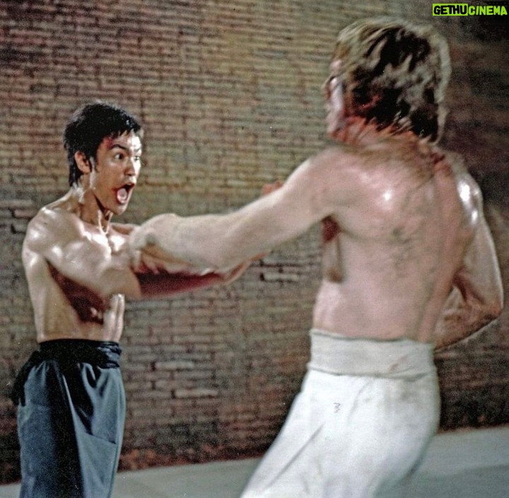 Bruce Lee Instagram - Bruce and Chuck.