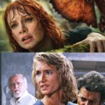 Bryce Dallas Howard Instagram - Happy Birthday to the icon and role model who inspires me, Claire Dearing, and generations of bad-ass women 🥳 @lauradern, you are an undeniable force of talent and heart ❤️⁣ ⁣ And a shout out to the incredible hair stylist teams for these looks! @fridasvala has worked with Laura since the very first #JurassicPark and @charlierogershairandmakeup did such a beautiful homage in #JurassicWorldDominion⁣ ⁣ [ID: A carousel of BDH as Claire Dearing and Laura Dern as Dr. Ellie Sattler in similar hairstyles across the Jurassic World and Jurassic Park films]