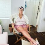 Bryce Dallas Howard Instagram - “Who’s sitting in the director’s chair?” 👀⁣⁣ ⁣⁣ According to the latest UCLA Hollywood Diversity Report, underrepresentation continues for directors, despite some important gains. 3 out of 10 directors are people of color and 2 out of 10 directors were female-identifying in 2021.⁣⁣ ⁣⁣ That’s why Claire Thomas and I collaborated with woman-owned and ethical/sustainable home goods shop @saffronandpoe to design a collection of director’s chairs to support FREE THE WORK, a nonprofit global initiative and talent discovery platform for underrepresented creators.⁣ ⁣⁣ ⁣⁣ And it makes me ecstatic to see powerhouse directors like @gpbmadeit, @mariannapalka, @nataliemoralesloves, and Karyn Kusama joining the charge!⁣⁣ ⁣⁣⁣ Join us this holiday season and celebrate @freethework with your very own Director’s Chair – and don’t miss on on Saffron + Poe’s biggest sale ever! Through November 28, Saffron + Poe is offering 15% off site-wide and a chance to shop seconds for up to 50%. Link in bio ☝️⁣⁣ ⁣⁣⁣ #FREETHEWORK #FemaleFilmmaker #HolidaySale #SupportLocalBusiness⁣⁣⁣ ⁣⁣⁣ [ID: A carousel of directors sitting in their FREE THE WORK Director’s Chairs from Saffron + Poe, including Bryce Dallas Howard and Claire Thomas, Gina Prince-Bythewood, Marianna Palka, Natalie Morales, and Karyn Kusama. The Director’s Chairs and folding stools are in a matching oatmeal linen fabric. On the side of the chairs are handwoven brown baskets.]