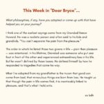 Bryce Dallas Howard Instagram - You can’t separate the pain from the pleasure” ~ Rance Howard (a.k.a. My Grandad)⁣ ⁣ When it comes to creative philosophies, I have a handful of sayings and “operating principles” that guide my process — check out my favorites in this week’s edition of “Dear Bryce” from @ninemusesentertainment. Link in bio ☝️⁣ ⁣ #NineMuses #TheMuse #BryceDallasHoward ⁣⁣⁣ ⁣⁣⁣ [ID: On the set of @vanityfair’s 2013 “Decades” short film series, BDH, wearing her grandfather’s cowboy hat, and her Grandad Rance Howard laugh and smile for a portrait after a memorable interview]