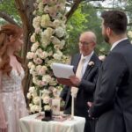 Bryce Dallas Howard Instagram - Congratulations to the newlywed couple @paigecarlylehoward & @timmyabou!! 🥰♥️ Although it took a whole pandemic to reach this special moment, I can’t imagine a more perfect day celebrating you two. Tim, I am filled with gratitude and joy to call you my brother!!⁣ ⁣ @kateydenno & @lemondynyc, you made my already gorgeous sister shine like the supernatural beauty that she is. @heracouture, the bride’s dress design was a dream come true — when Paige walked down the aisle, we literally gasped. And last but not least, let’s give a round of applause for our incredible officiant @realronhoward 😉 ⁣ ⁣ What a truly magical day ✨