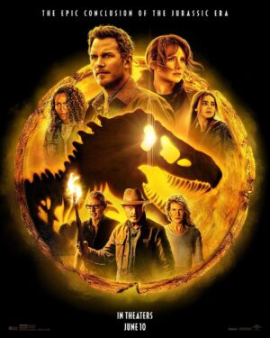 Bryce Dallas Howard Instagram - @prattprattpratt and I take dinosaurs very seriously 🤣⁣
⁣
The new poster for #JurassicWorldDominion is here.⁣
⁣
[ID: Chris Pratt (right) wearing a brown jacket & BDH (left) wearing a black winter coat make silly 😏🤪 faces to camera]