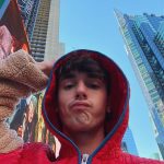 Bryce Hall Instagram - selfies in nyc ( im such a fookin tourist ) Times Square 42nd Street