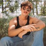 Bryce Hall Instagram – I watched Top Gun & this mustache grew on my face