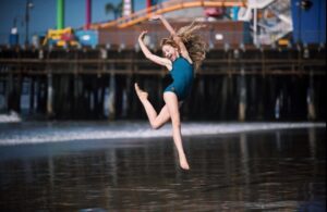Brynn Rumfallo Instagram - It's almost the weekend😛 @flashdancephotography @fivedancewear
