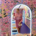 Brynn Rumfallo Instagram - beautiful morning @gucci x @guccibeauty 🤍 thank you for having me #florafantasy