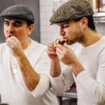 Buddy Valastro Instagram - From generation to generation, the sweetest moments are shared over dessert 🍮 #BakingWithBuddies #FatherSonDuo #cakeboss