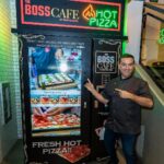 Buddy Valastro Instagram - Celebrate #NationalCheesePizzaDay 24/7 in cafe or at our pizza vending machine. We’ve got all the fresh mozzarella cheesy goodness waiting for you! #buddyvalastro #bosscafe #bakerypizza #alldayallnight #atm #pizzavendingmachine #vegas #thelinq #pizza #pizzalover #freshmozzarella #cheesepizza Las Vegas Strip