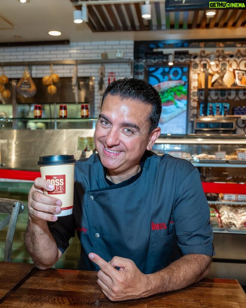 Buddy Valastro Instagram - When not just any coffee will do, it’s time for Bose Cafe! #startyourdayright #italianroast #bosscafe #buddyvalastro #thelinq #vegas #coffee #coffeelover #coffeeaddict #caffeine Las Vegas Strip