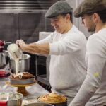 Buddy Valastro Instagram – From generation to generation, the sweetest moments are shared over dessert 🍮 #BakingWithBuddies #FatherSonDuo #cakeboss