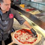 Buddy Valastro Instagram - Boss Tip :Don’t be cheap with the pepperoni! We were so excited to have the Boss back in town this weekend! Anyone else get a chance to see him? #pizzacake #buddyvalastro #cakeboss #harrahs #harrahsvegas #vegas #vegasstrip #oizza #pizzalover #pepperonipizza #sliceslicebaby Las Vegas Strip