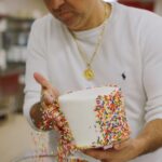 Buddy Valastro Instagram - We eat cake because it’s always somebody’s birthday somewhere 🎂😏 . . . . . #carlosbakery #bakery #cakeboss #cake #rainbow #rainbowcake #vanilla #sprinkle #sprinkles #reel #igreel #reels #igreels #buddy #dessert #birthday #celebration #party Hoboken, New Jersey