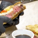 Buddy Valastro Instagram - Always bringing the best sandwiches to Vegas at The Boss Cafe. Here’s the skinny on signature sandwich, the Jersey Roast Beef aka the Roast Beef & Mozz. Come check out why it’s so good! #bosscafe #buddyvalastro #theboss #thelinq #vegas #sandiwich #sandwichesofinstagram #roastbeef #roastbeefsandwich #freshmozzarella #homemademozzarella #fresh #madetoorder #sodamngood @buddyvalastro